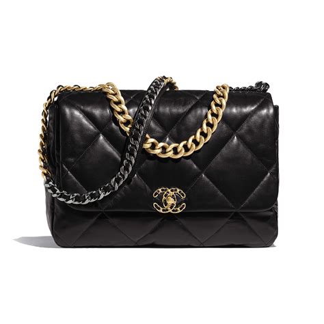 silver and black chanel bag|chanel silver tone hardware handbags.